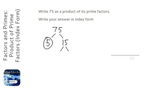 Factors and Primes: Product of Prime Factors (Index Form) (Grade 4) - OnMaths GCSE Maths Revision смотреть онлайн