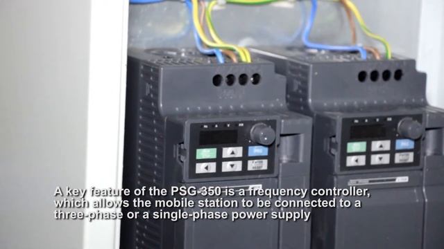 МЕТЕМ - мобильная станция ПСГ-350 на 220 вольт с регулировкой оборотов вала насоса и смесителя. смотреть онлайн