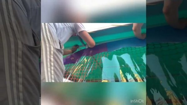 Процесс установки непродуваемых штор