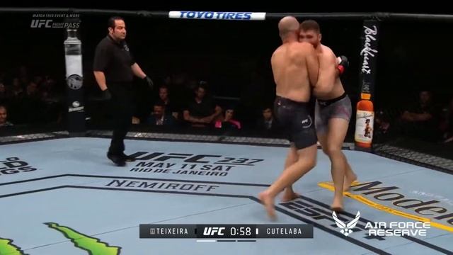 Ion Cutelaba - Glover Teixeira FULL FIGHT HIGHLITS смотреть онлайн