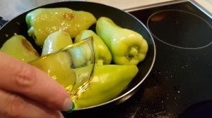 Жареный маринованный перец.Очень вкусно.Обязательно сделайте.