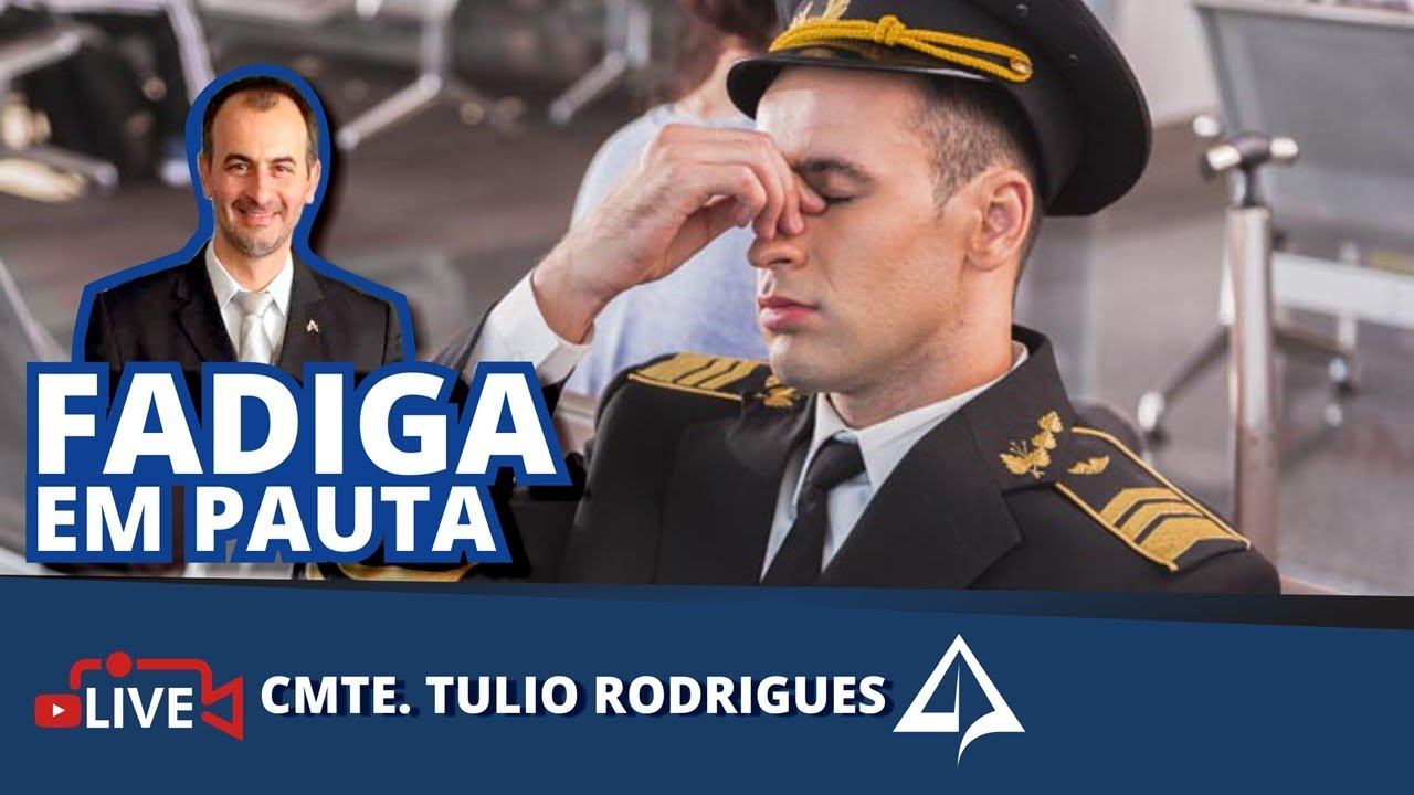 😴 FADIGA EM PAUTA ✈️ [Comandante TULIO RODRIGUES] смотреть онлайн