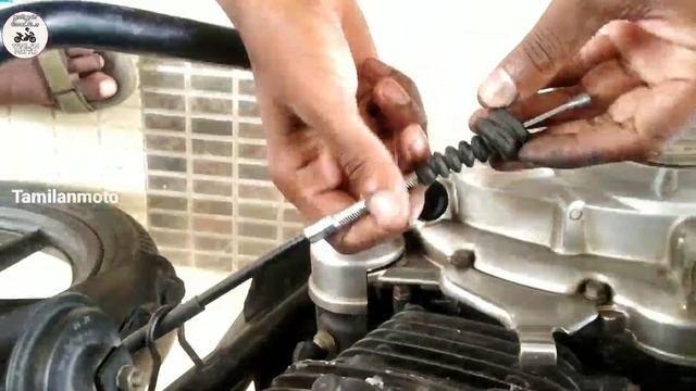 Pulsar 150 Clutch Cable changing video | Tamilanmoto смотреть онлайн
