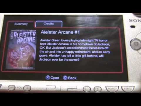 Sony PSP Digital Comics Impressions смотреть онлайн