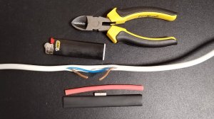 Как соединить обрыв жилы  в проводе, простой надёжный способ