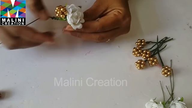 Tutorial for beautiful ,easy hair accessory смотреть онлайн