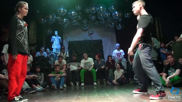 GB2015 | Hip-hop Beginners Battle | Romario VS SashaLenkina смотреть онлайн