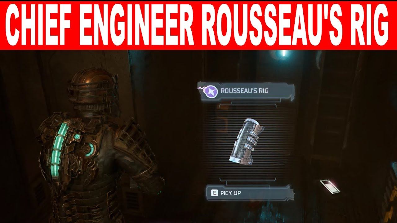 Dead Space Remake How To FIND CHIEF ENGINEER ROUSSEAU'S RIG - You are not authorized Side Mission смотреть онлайн
