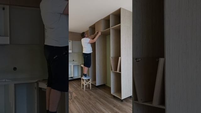 Кухня сборка.цой в помощь