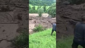 Жуткие кадры!!! Сошла сель в Карачаево- Черкесии
