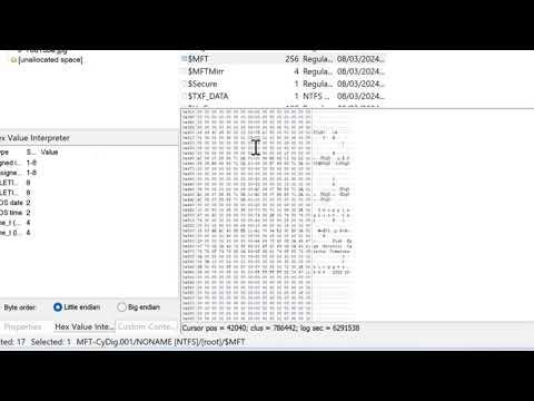 NTFS Master File Table (MFT) Explained: Extract Recover Files from Resident & Non-Resident Data смотреть онлайн