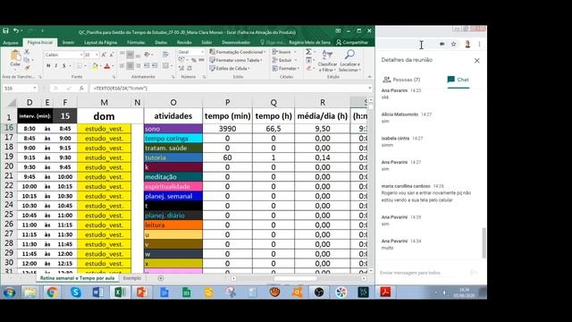 TRV 1 - Organização do tempo de estudos. смотреть онлайн