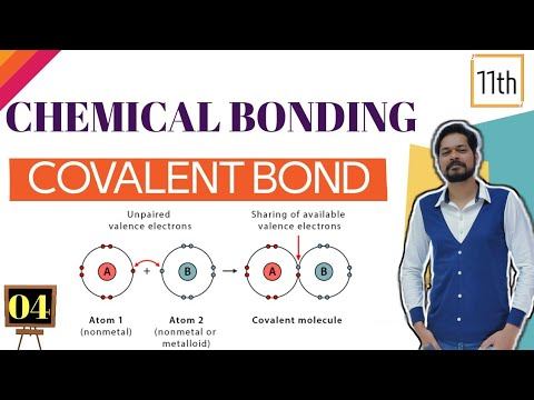 Chemical Bonding । Class 11 (L4)। Covalent bond । Lewis dot structure смотреть онлайн
