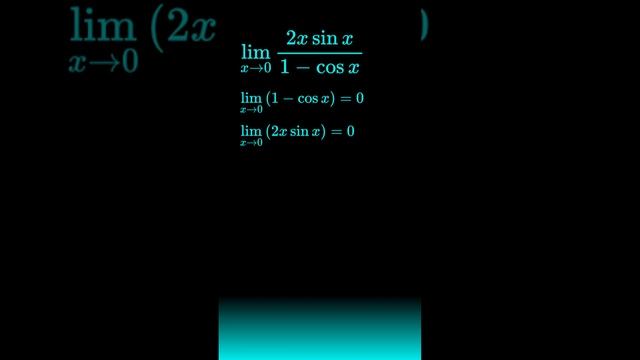 Решение пределов через эквивалентные #calculus #maths #егэ #огэ #матан смотреть онлайн