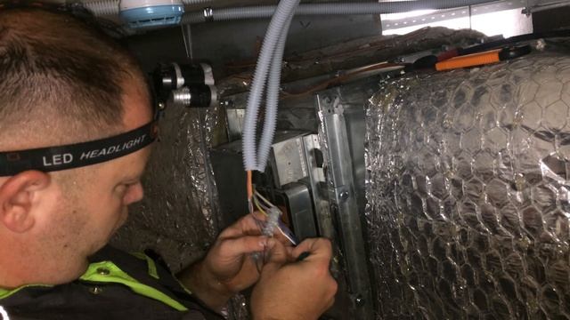 Расключение клапана дымоудаления смотреть онлайн