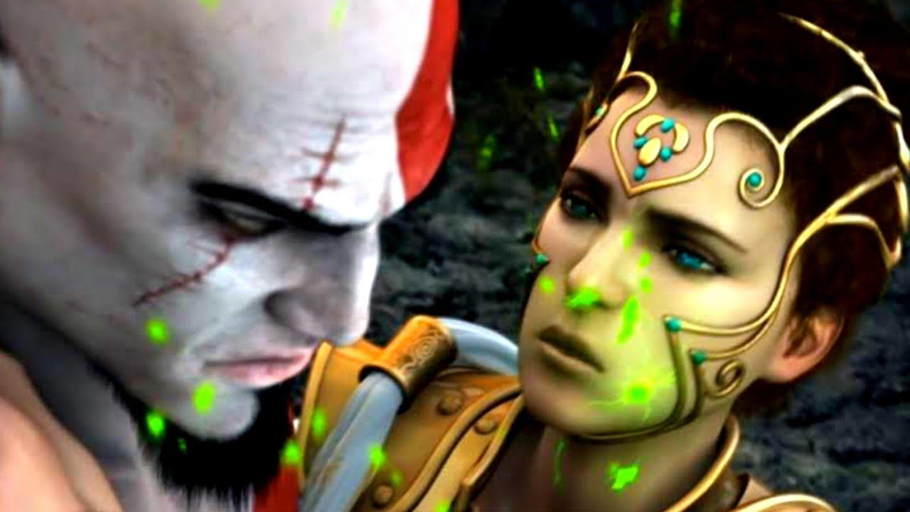 God Of War 2 Cut Scenes ( Game Movie) смотреть онлайн