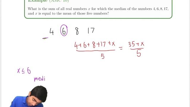 Mean, Median, Mode - Mastering AMC 10/12 смотреть онлайн