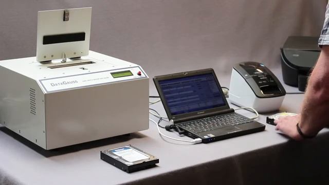 DataGauss LG Continuous Pulse Discharge Degausser with Erasure Log Software смотреть онлайн