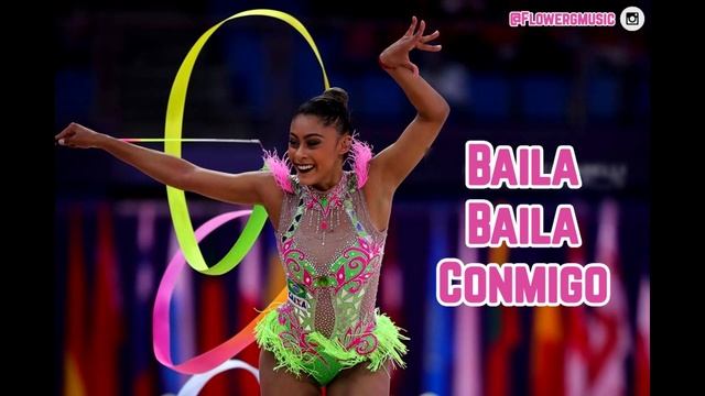 #244 | Baila Baila Conmigo music rhythmic gymnastics смотреть онлайн