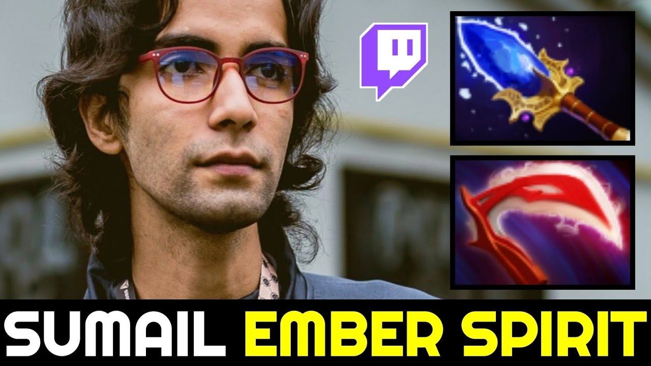 SUMAIL Unkillable Ember Spirit with 1000 XPM Scepter Build — STREAM with VOICE Dota 2 смотреть онлайн