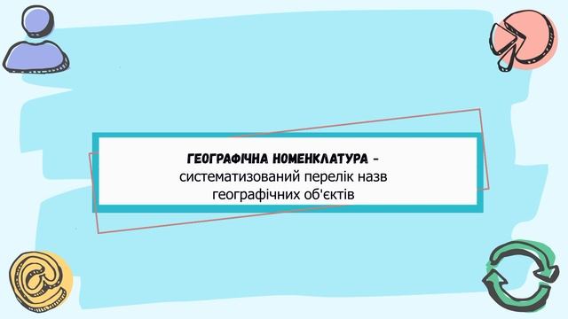 8 клас. Номенклатура. ФГУ. Географія смотреть онлайн