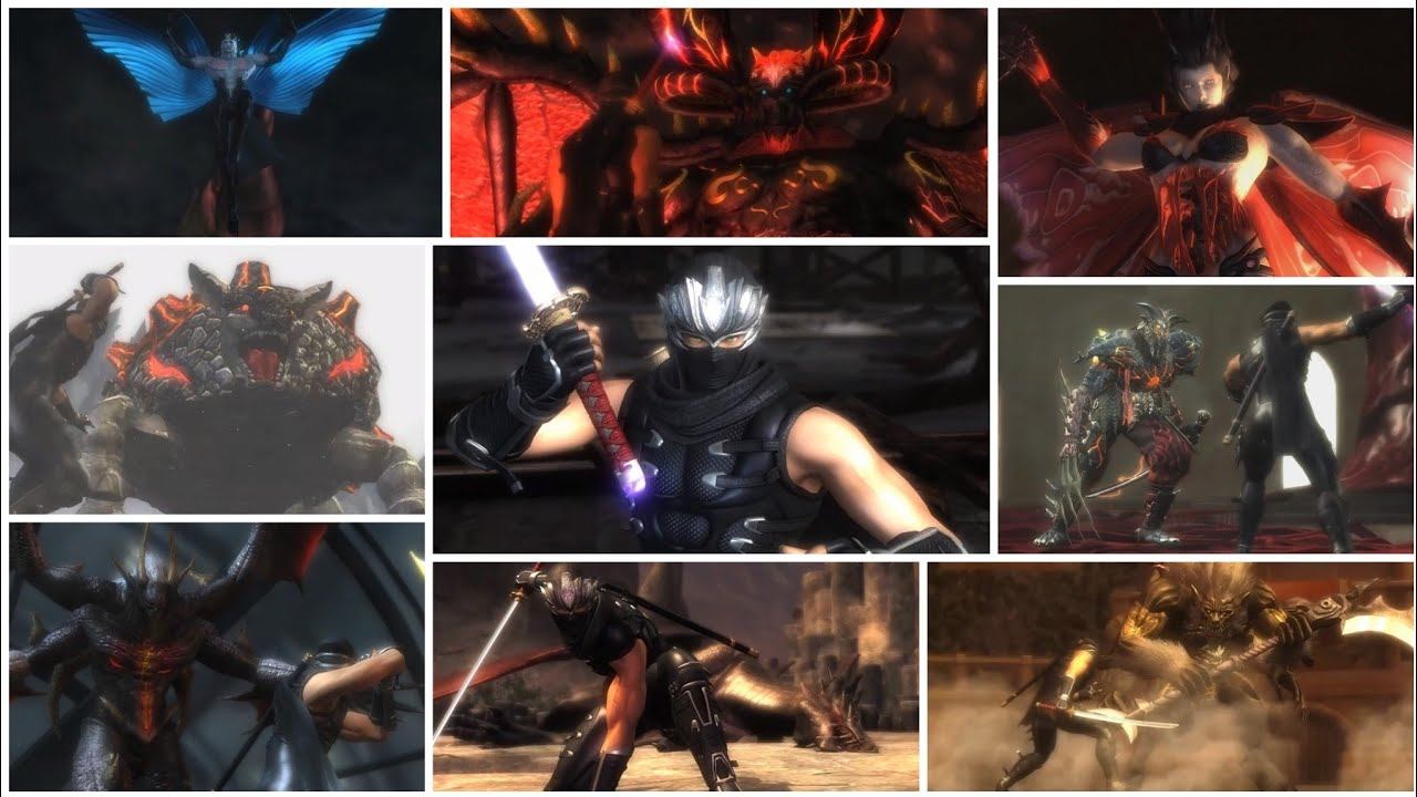 NINJA GAIDEN SIGMA 2 All Bosses (Master Ninja Mode) [1080p60] смотреть онлайн