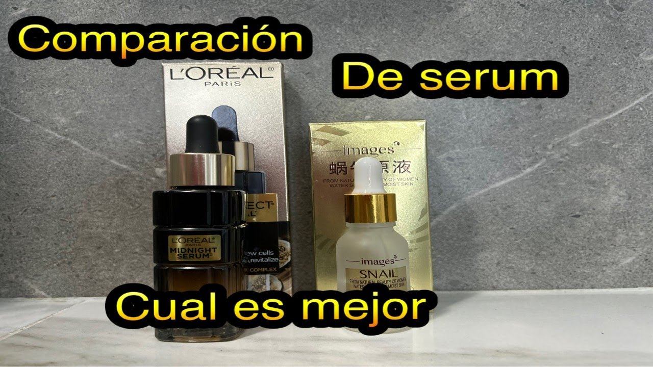 serum para una piel hermosa loreal midnight o uno chino de baba de caracol ❓CUAL ES MEJOR ❓ смотреть онлайн