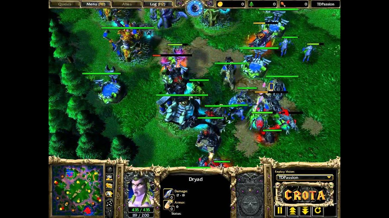Night Elf vs Undead - KotH - Game 3 - WarCraft 3 - WC883 смотреть онлайн