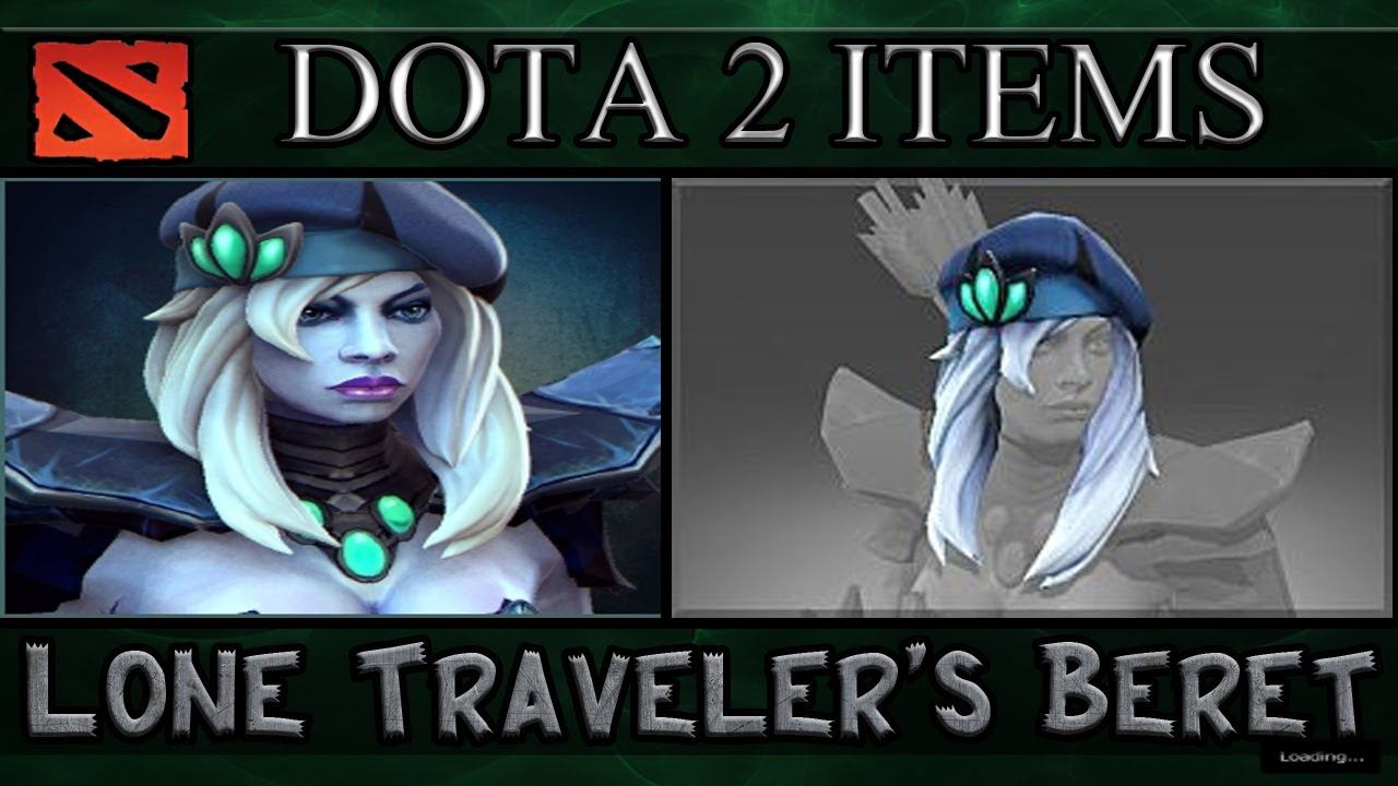 Dota 2 Items : Drow Ranger - Lone Traveler's Beret Rare Review смотреть онлайн