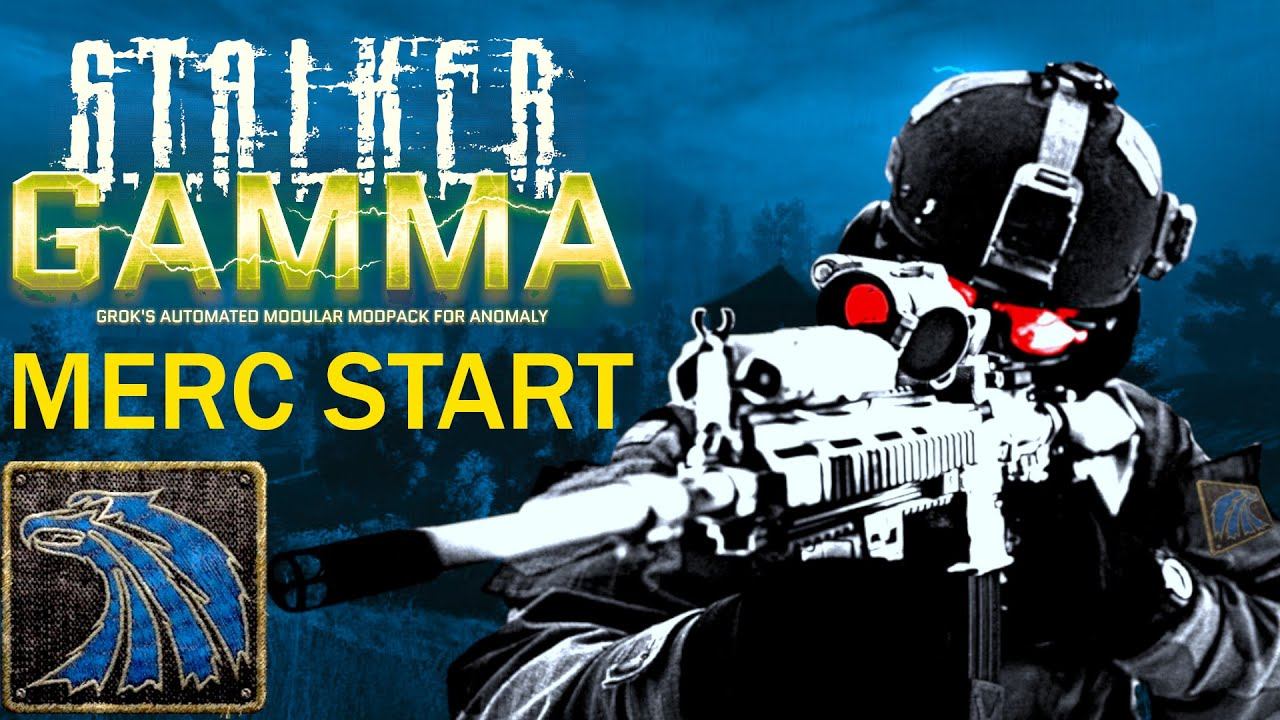 Mercenary Hard Survivalist START - STALKER GAMMA 0.9.1 | Merc Playthrough Episode 1 смотреть онлайн