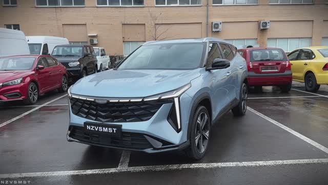 Geely Cityray – современный технологичный кроссовер с харизматичным дизайном и просторным салоном. смотреть онлайн