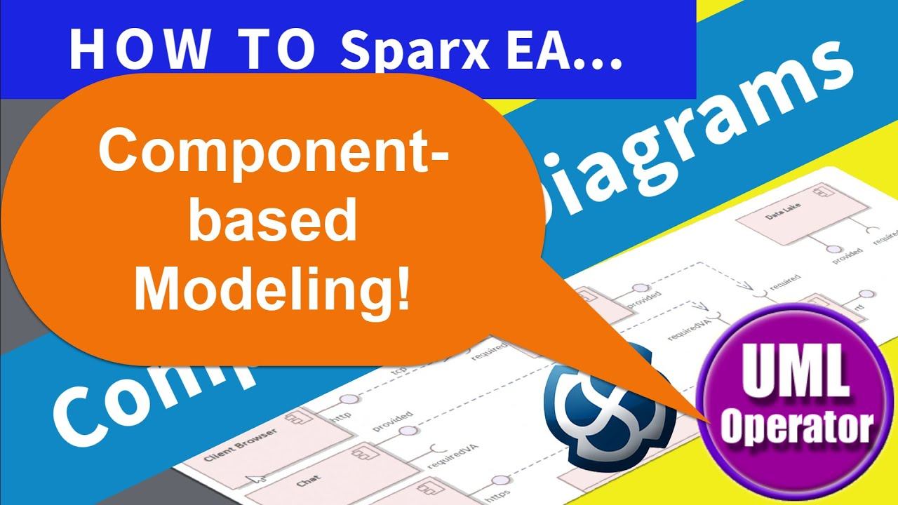 Sparx EA UML Component Diagrams (e19) смотреть онлайн