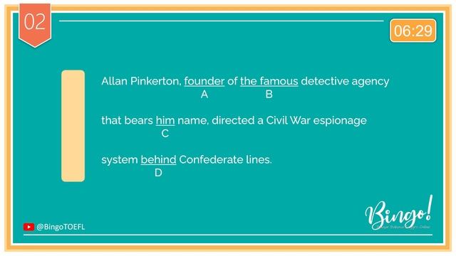 No.10 | 2 TOEFL Questions with Answers - Structure and Written Expression смотреть онлайн