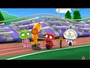 Робот Робик. День спорта.