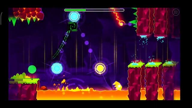 Geometry Dash, запись для состязания "Покори его" смотреть онлайн