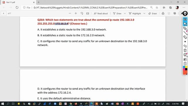 11. CCNA Exam Preparation Series - Part 11 | CCNA 200-301 Complete Course in Hindi смотреть онлайн