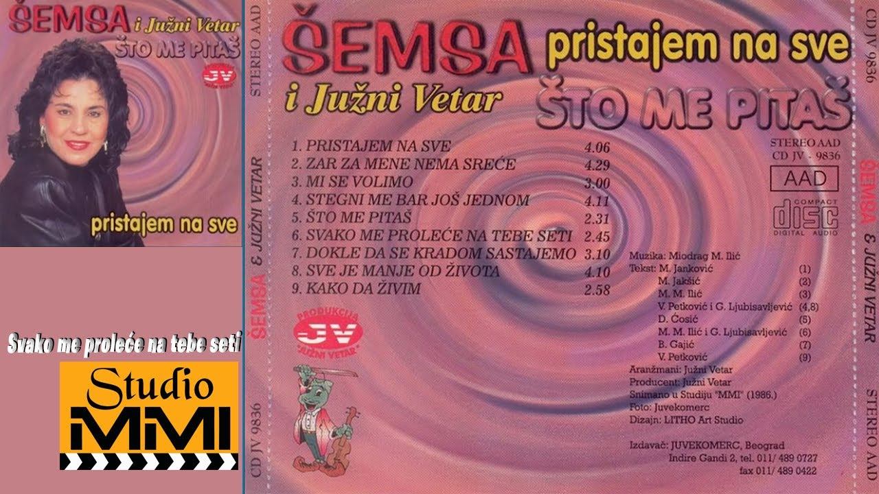 Semsa Suljakovic i Juzni Vetar - Svako me prolece na tebe seti (Audio 1986) смотреть онлайн