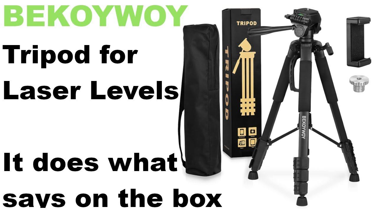 Bekoywoy Tripod - Unboxing - Just the job for Laser Levels смотреть онлайн