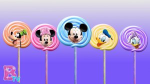 MICKEY CANDY Finger Family Nursery Rhymes & Kids Songs