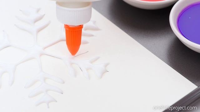 Snowflake Salt Painting for preschoolers смотреть онлайн