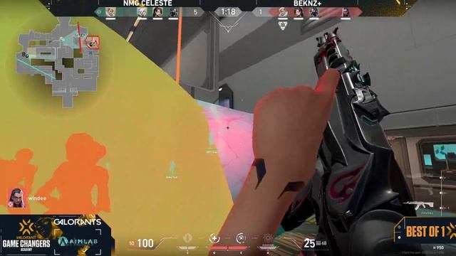 NMG CELEST vs BEKNZ+ - VCT Game Changers Academy смотреть онлайн