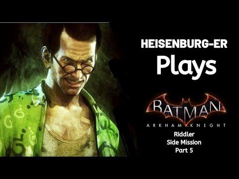 [PS4] Let's play Batman: Arkham Knight (Riddler Side Mission Part 5) смотреть онлайн