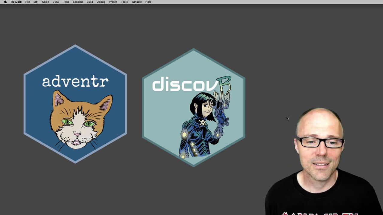 Using the adventr and discovr interactive tutorials for R смотреть онлайн