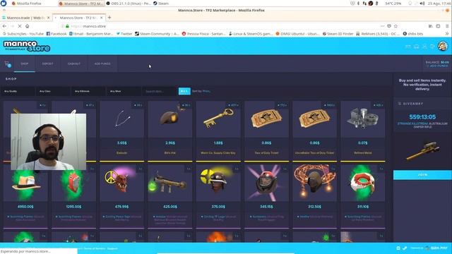 Como GANHAR DINHEIRO com itens de Team Fortress 2?! смотреть онлайн