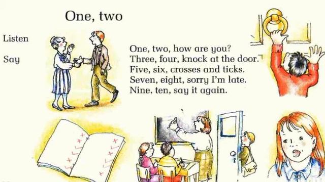 English Together 1. Song and Story. Rhyme .One,two. смотреть онлайн