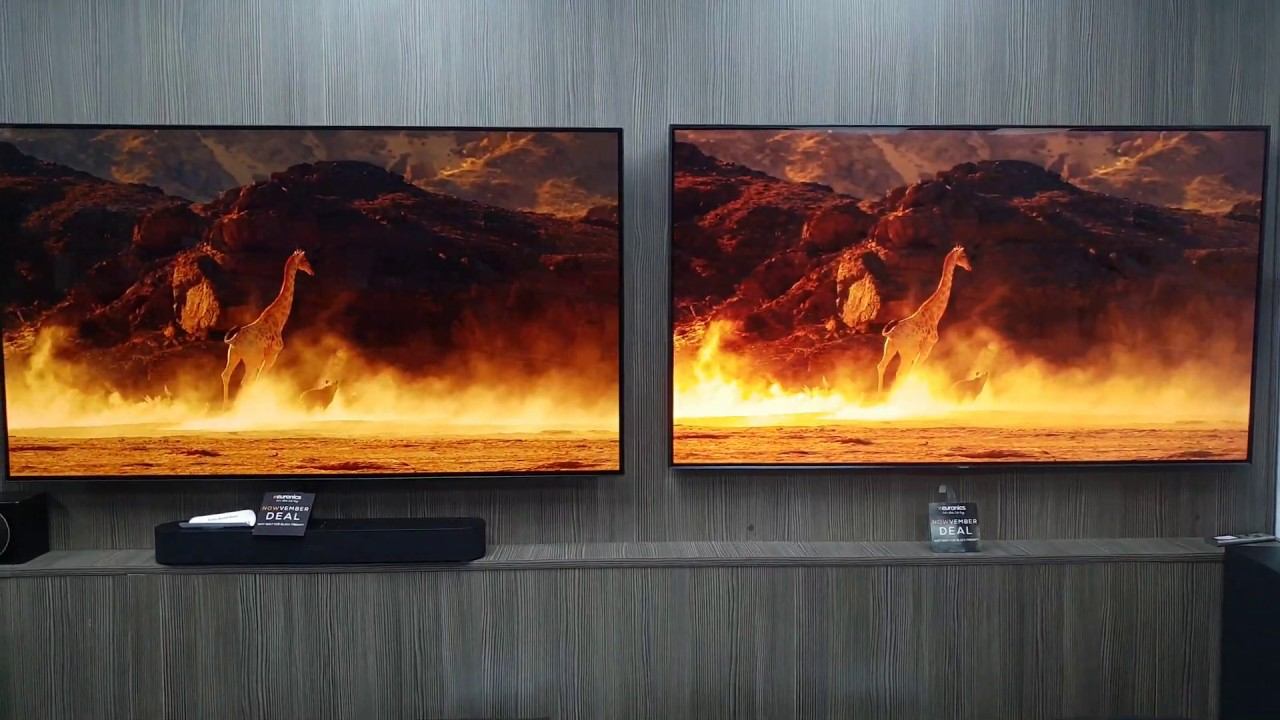 QLED VS OLED Samsung Q9FN vs OLEDC8 Movie mode смотреть онлайн