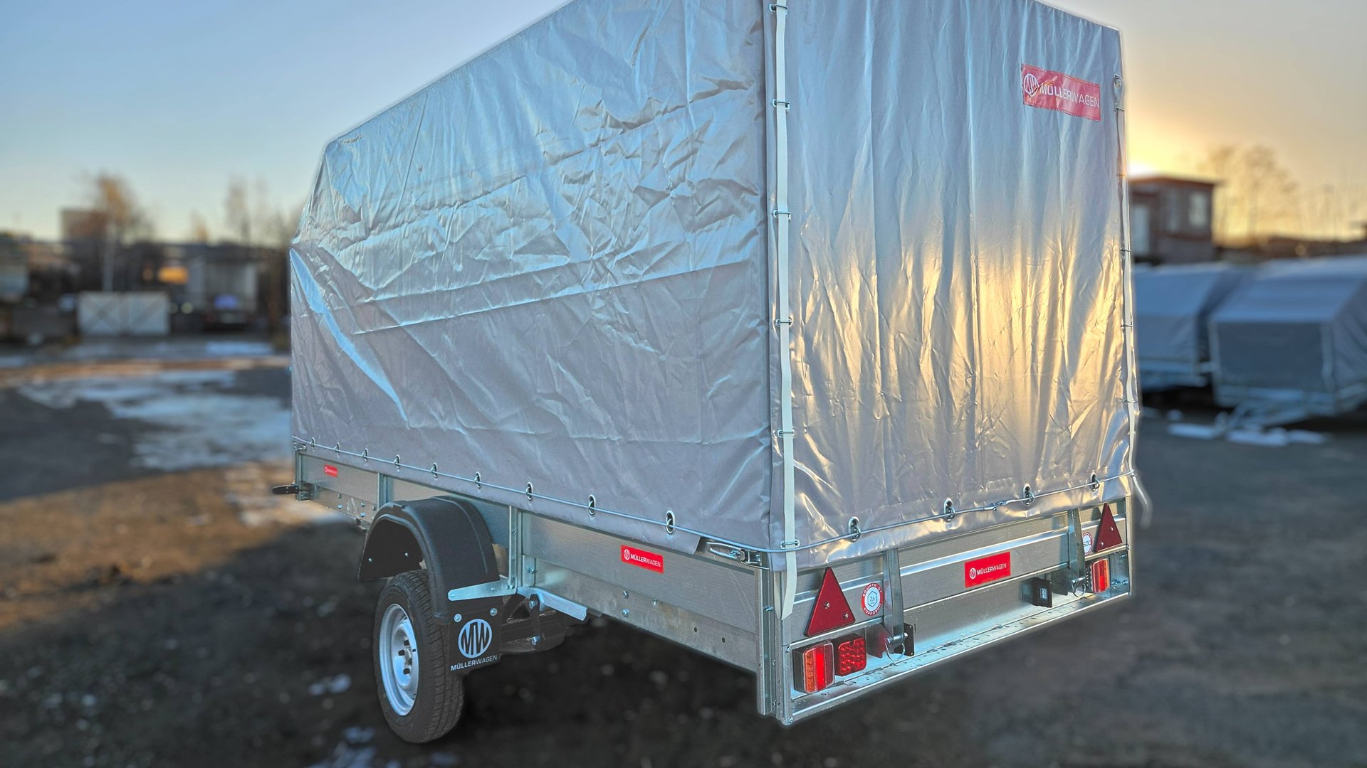 Ижевский прицеп Müllerwagen MW1535-03PRO в ИЖприцеп.РФ тел. (3412) 770-446, Ижевск, Салютовская 25А смотреть онлайн