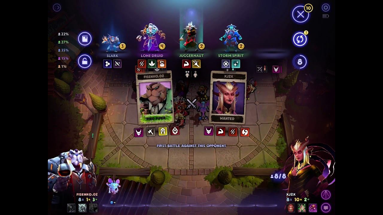 Dota Underlords Gameplay Walkthrough Ep. 1 смотреть онлайн