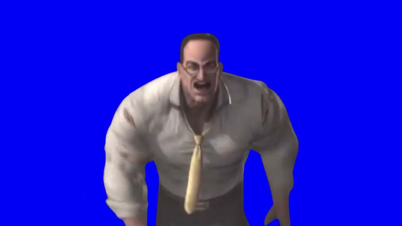 Senator Armstrong running at you then punching you Bluescreen смотреть онлайн