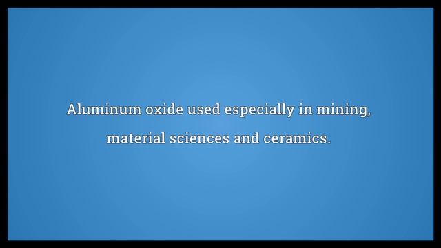 Alumina Meaning смотреть онлайн